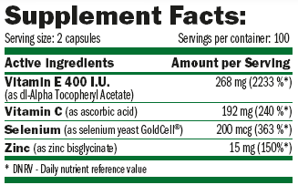 Vitamin E 400 I.U. Life+ - 200 kapsula