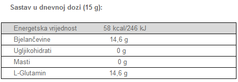 Big Man L-glutamin - 500 g