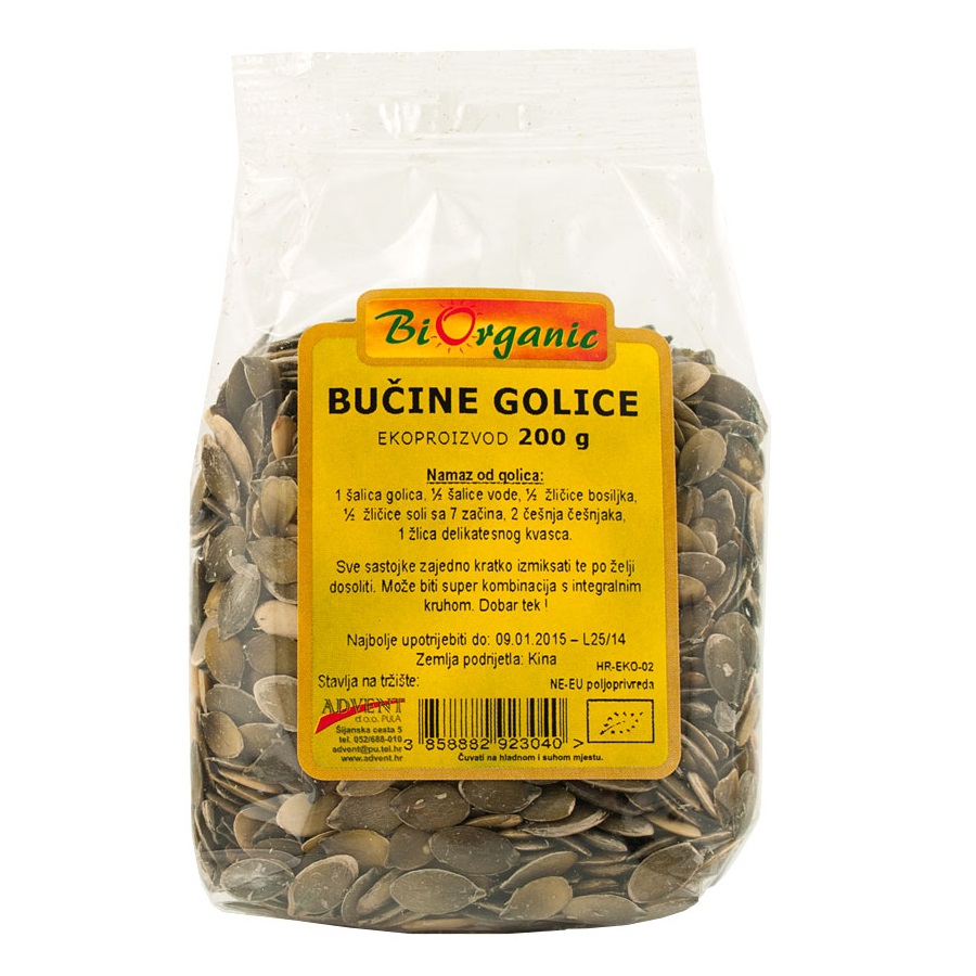 Bio Bučine golice - 200 g