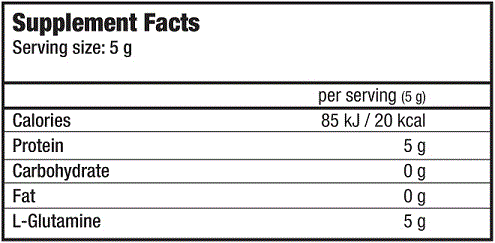 100% L-Glutamine - 240 g