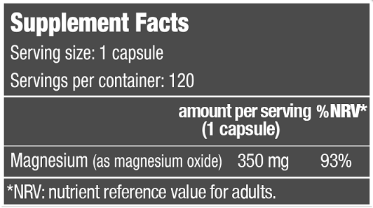 Magnesium - 120 kapsula