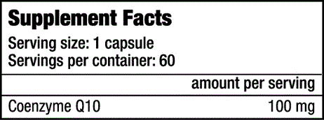 Q-10 Coenzyme 100 mg - 60 kapsula
