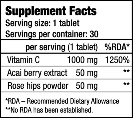 Vitamin C 1000 - 30 tableta
