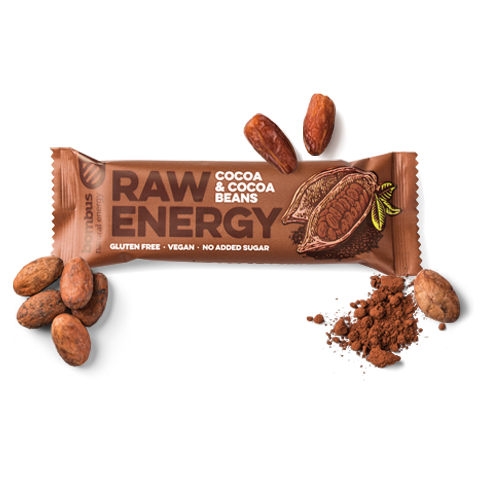 Raw Energy Bar (kakao & kakao zrna) - 50 g