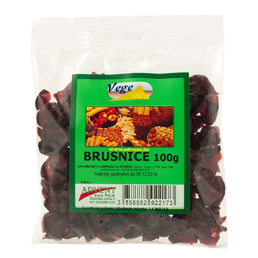 Brusnice - 100 g