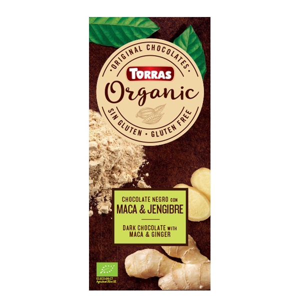 Čokolada tamna s maca prahom i đumbirom Bio - 100 g
