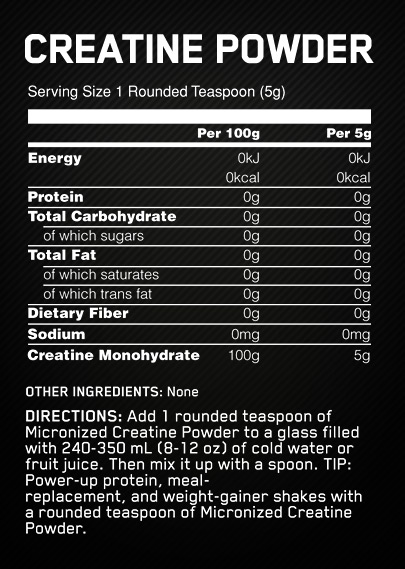 Creatine Powder - 317 g