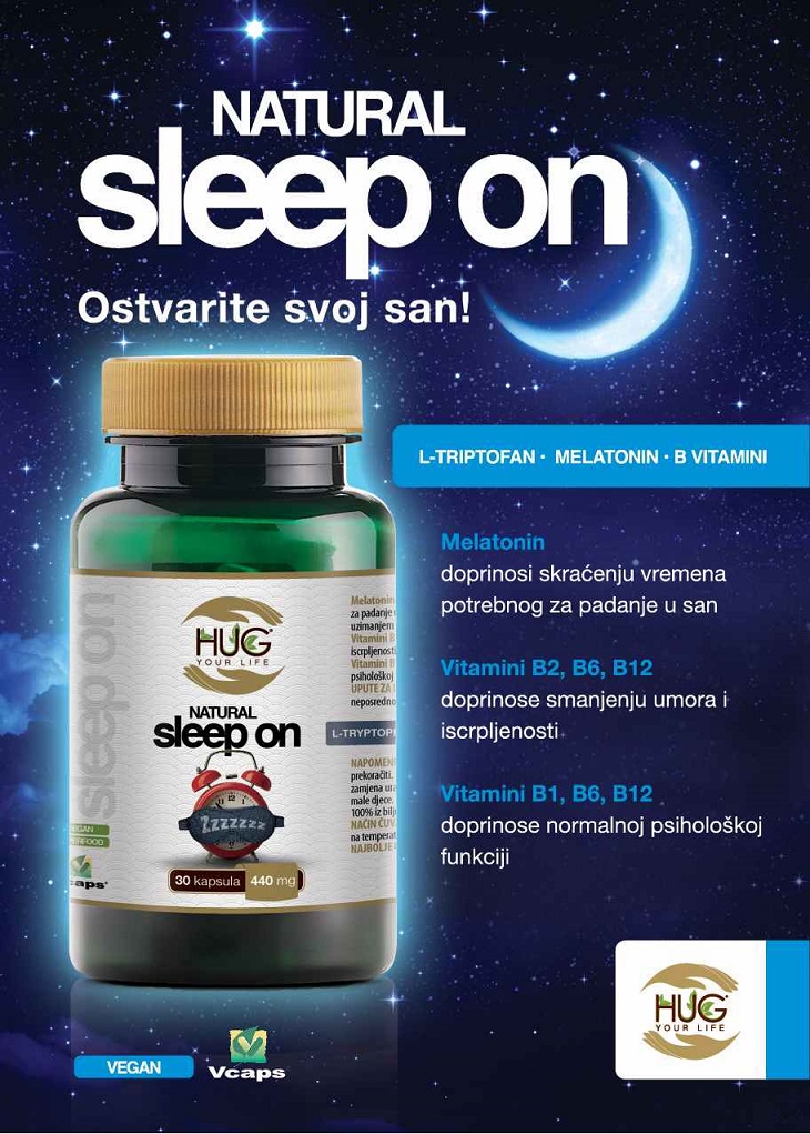 Natural Sleep On - 30 kapsula