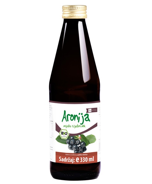 Bio sok Aronija - 330 ml