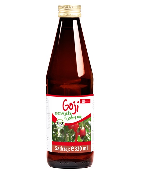 Bio sok Goji - 330 ml