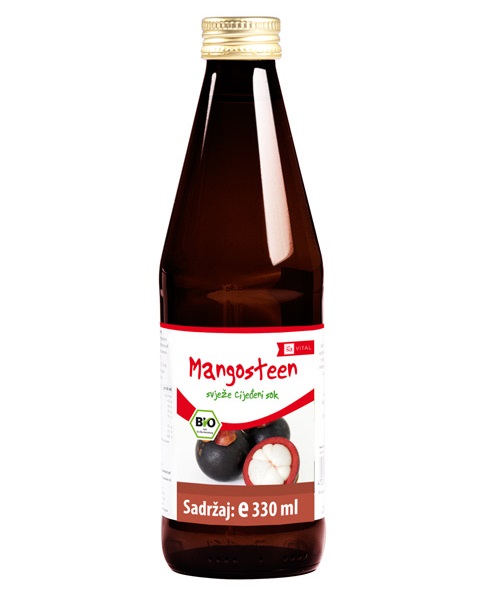 Bio sok Mangosteen - 330 ml