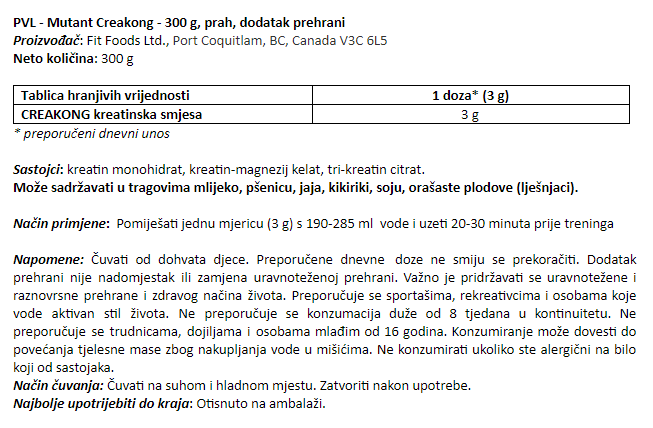 Creakong - 300 g