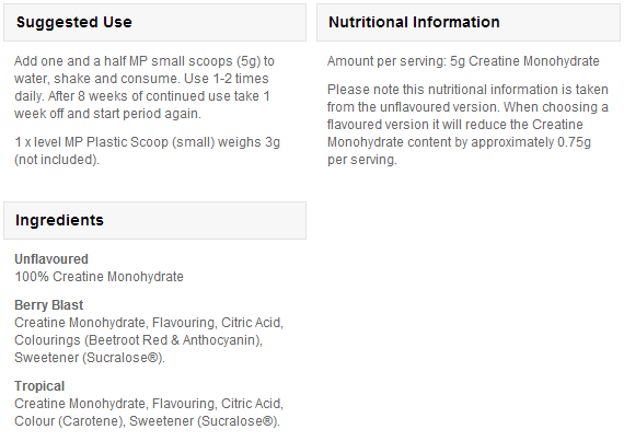 Creatine Monohydrate - 250 g