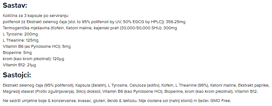 Thermopure - 180 kapsula