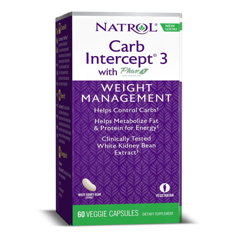 Carb Intercept 3 with Phase2 - 60 kapsula