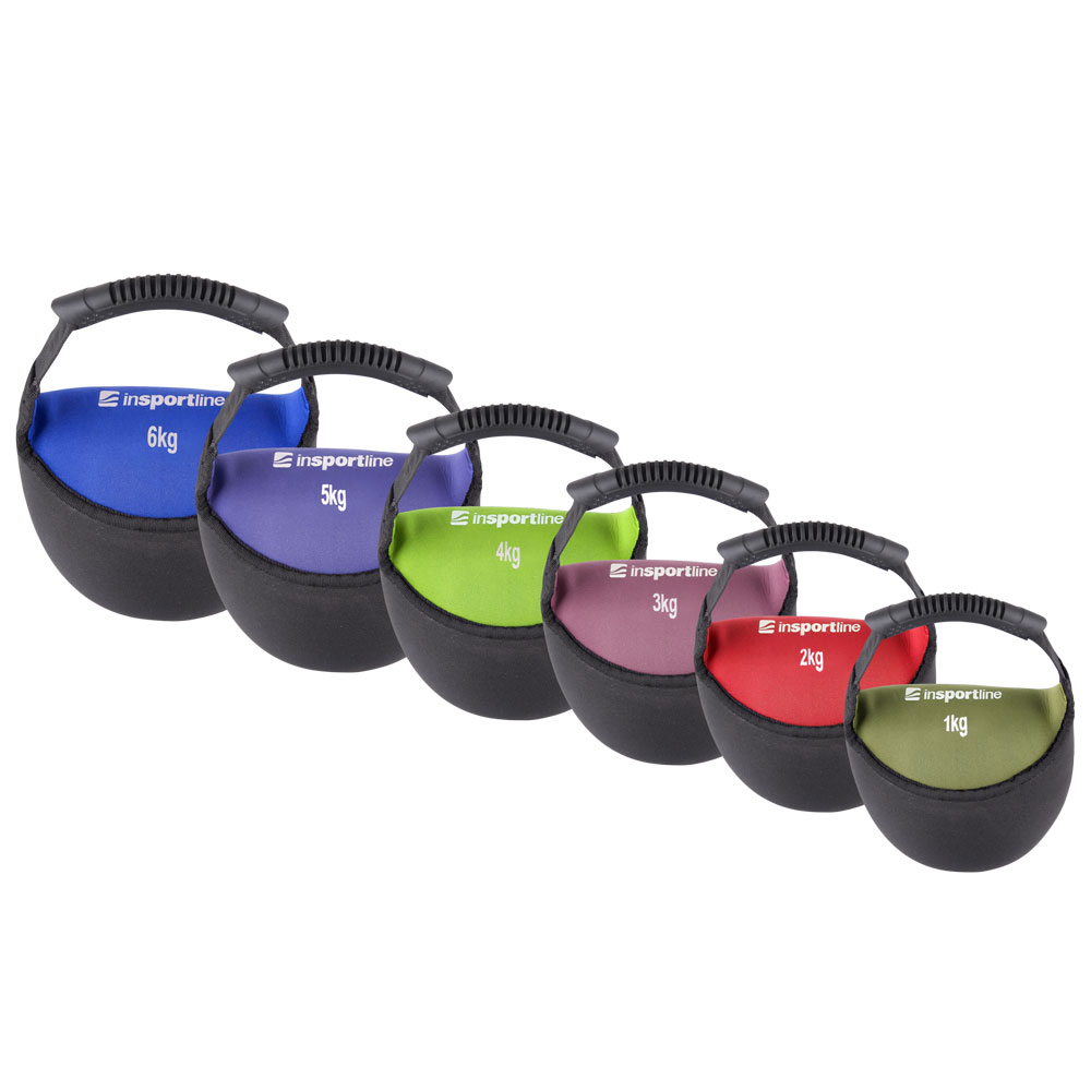 Neoprene Kettlebell Insportline 5 kg