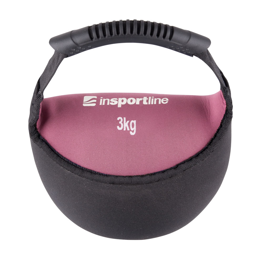 Neoprene Kettlebell Insportline 3 kg