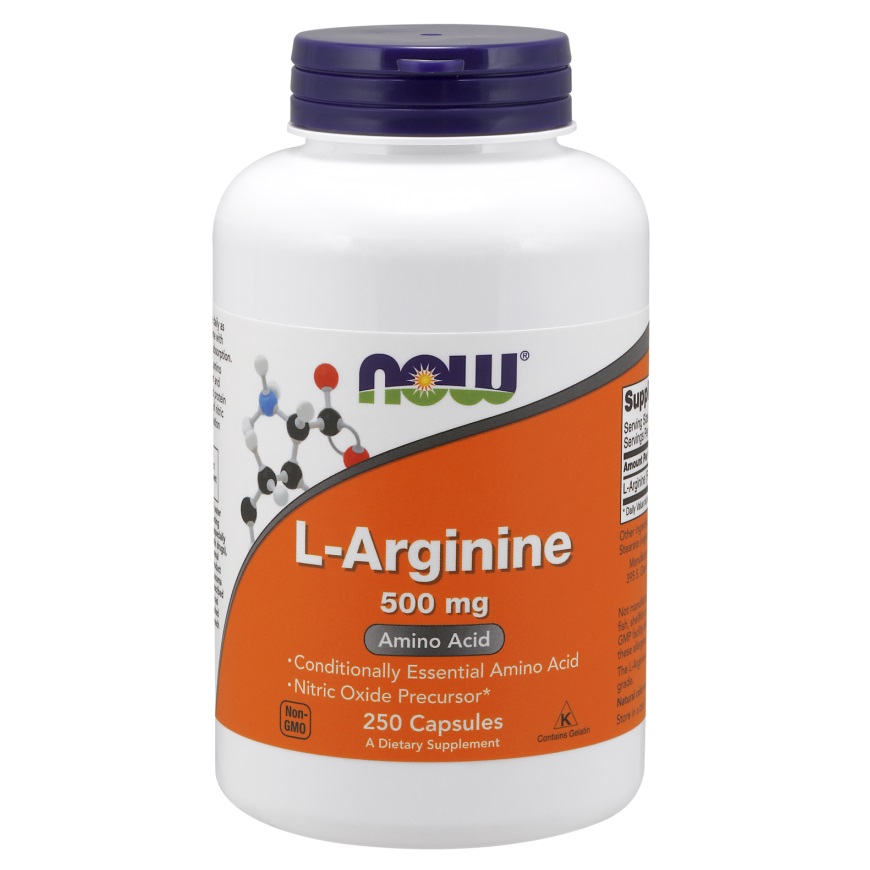 L-Arginine 500 mg - 250 kapsula