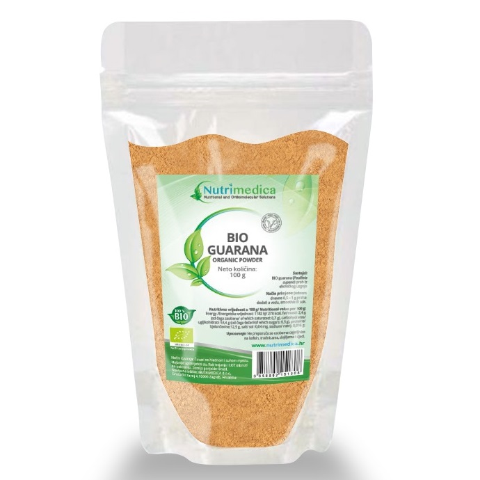Bio Guarana u prahu Nutrimedica - 100 g