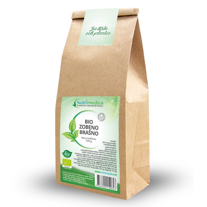 Bio Zobeno brašno - 500 g