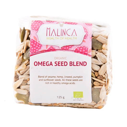 Omega mješavina sjemenki iz ekološkog uzgoja - 125 g