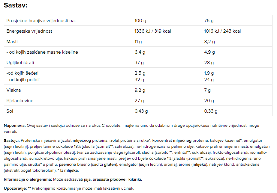Protein Whipped Bites - 76 g
