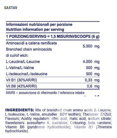 BCAA 8:1:1 - 500 g