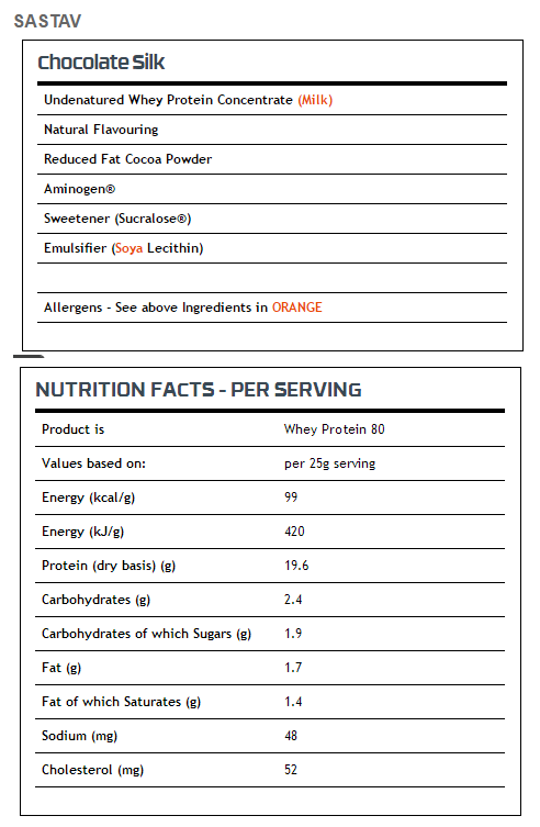 Whey Protein 80 - 4 kg
