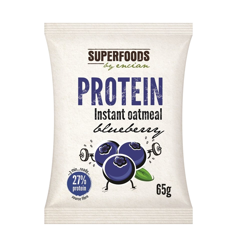 Proteinska zobena kaša - borovnica - 65 g