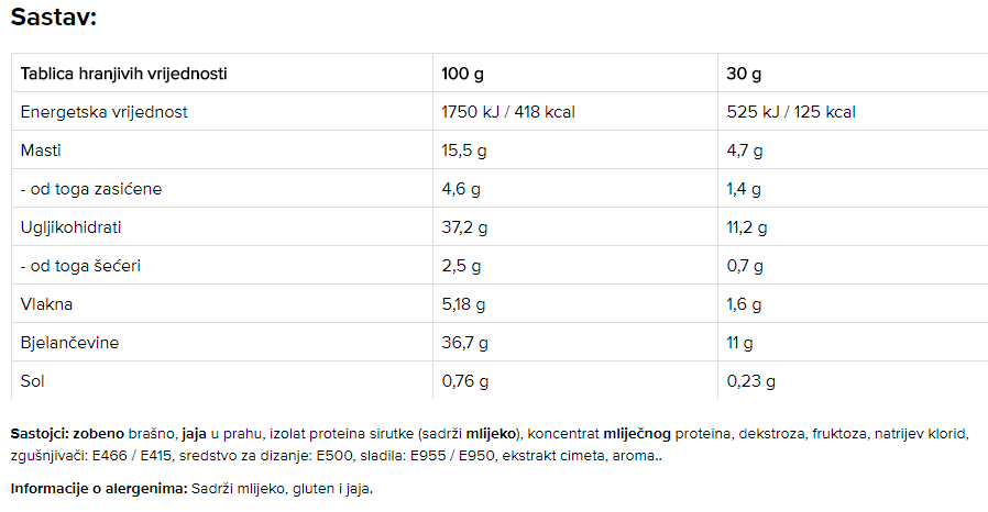 Protein Pancake - 1020 g