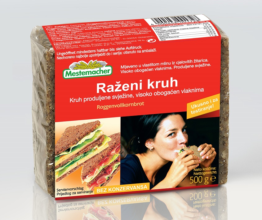 Raženi trajni kruh - 500 g