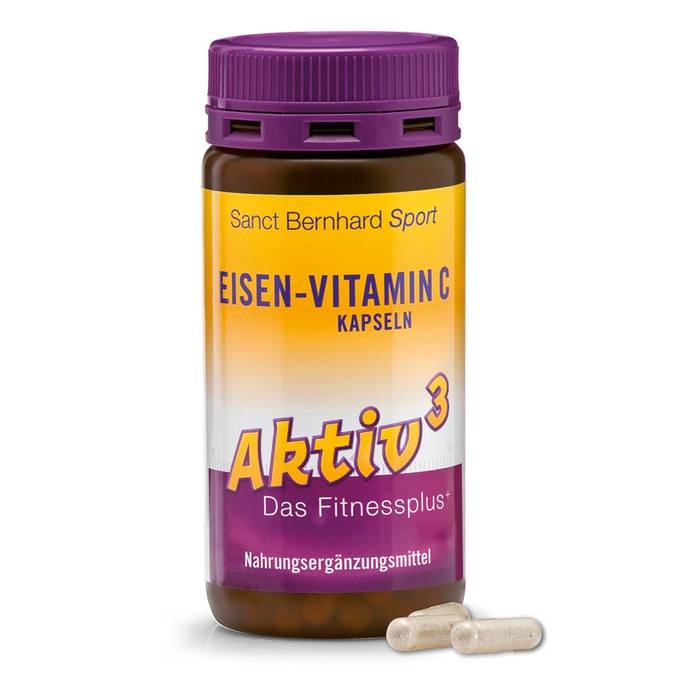 Aktiv3 Vitamin C - Željezo - 180 kapsula