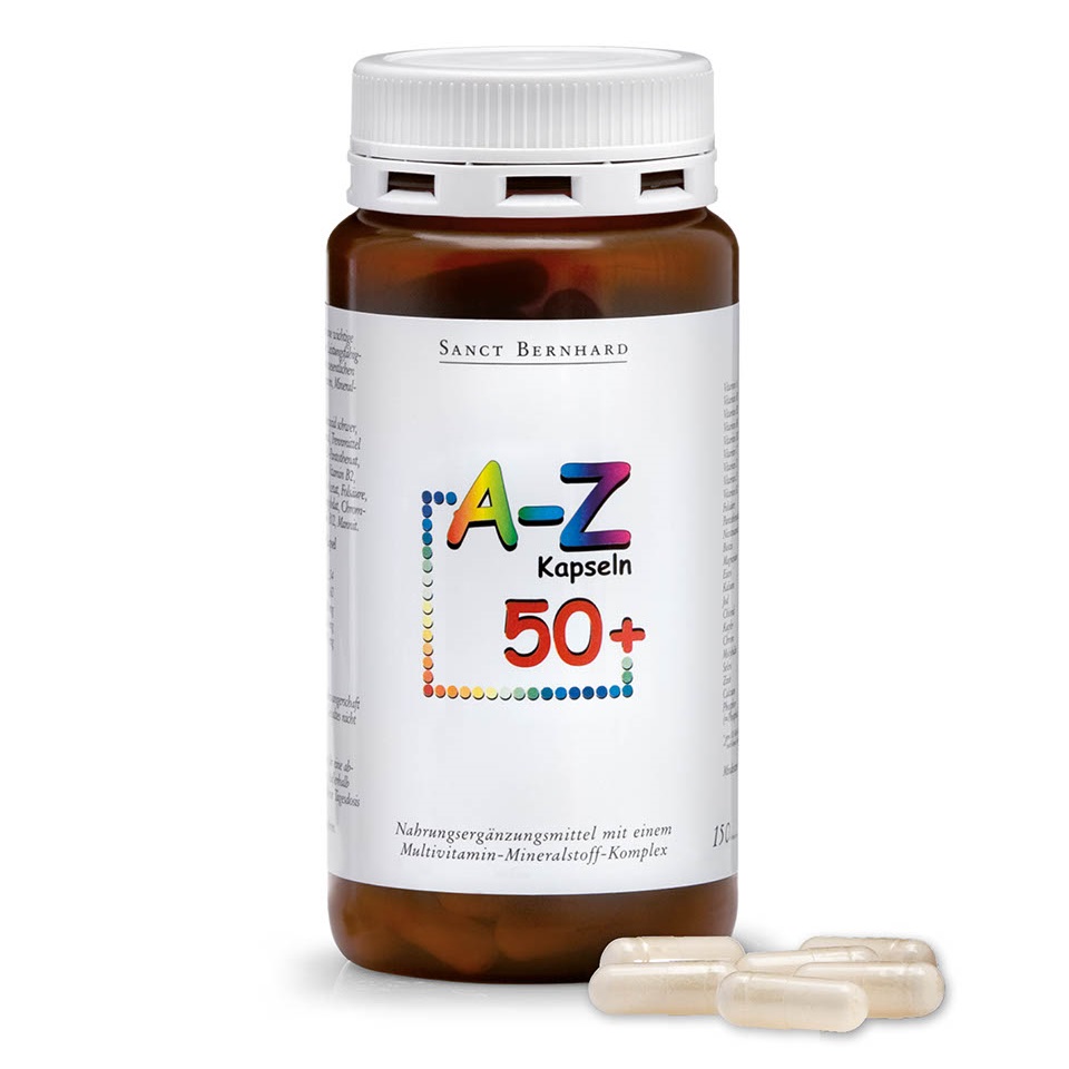 Vitamini A-Z 50+ - 150 kapsula 