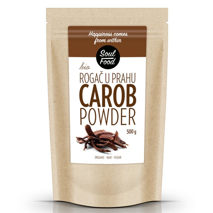 Bio Rogač u prahu Soulfood - 500 g