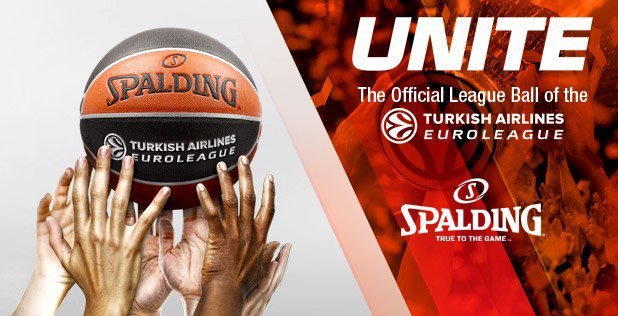 Spalding lopta - TF 1000 Legacy - Euroleague Game Ball