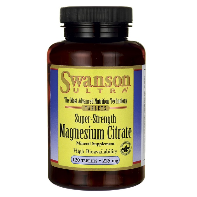 Super-Strength Magnesium Citrate - 120 tableta