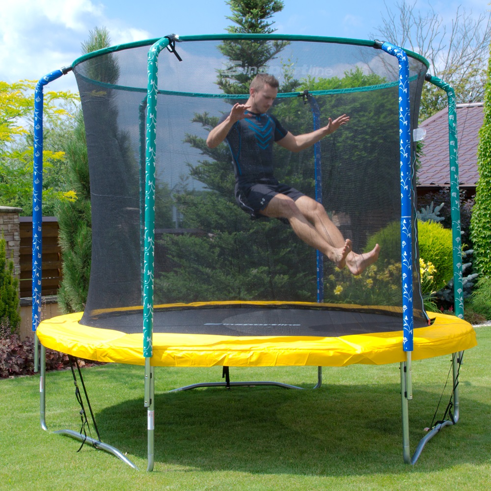 Trampolin sa zaštitnom mrežom Insportline Sun 244 cm