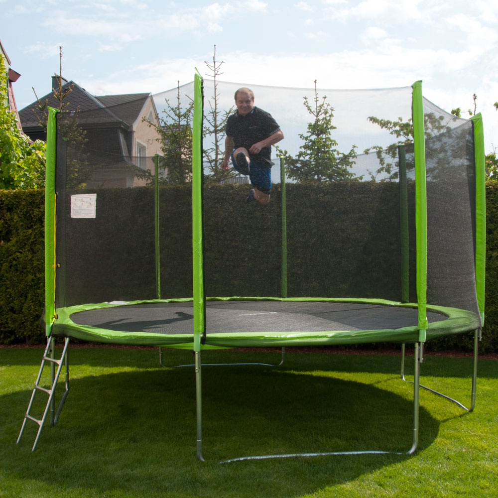 Trampolin sa zaštitnom mrežom Insportline Froggy Pro 366 cm