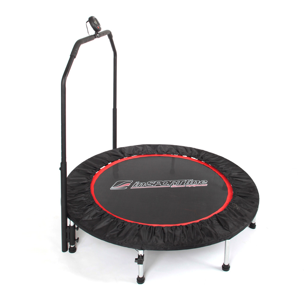 Trampolin s rukohvatom Insportline Profi Digital 140 cm
