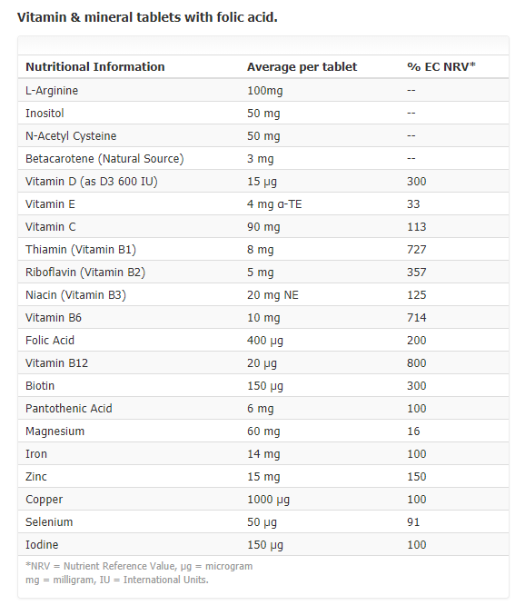 Pregnacare Conception - 30 tableta