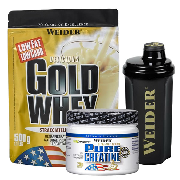 Weider Lean Mass paket + shaker