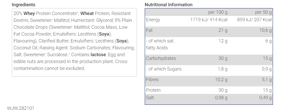 Yippie Protein Cookie Bites - 50 g