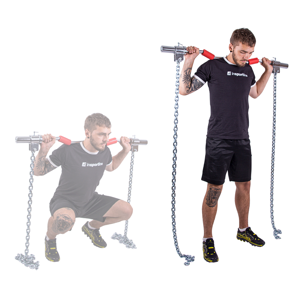 Weight Lifting Chains Insportline Chainbos 2 x 20 kg