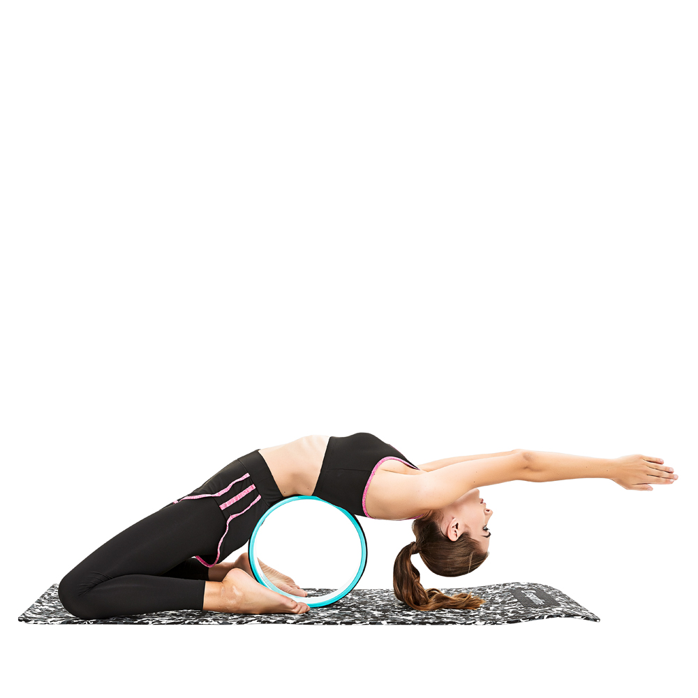 Yoga Stretch Roller Wheel Insportline Jovy