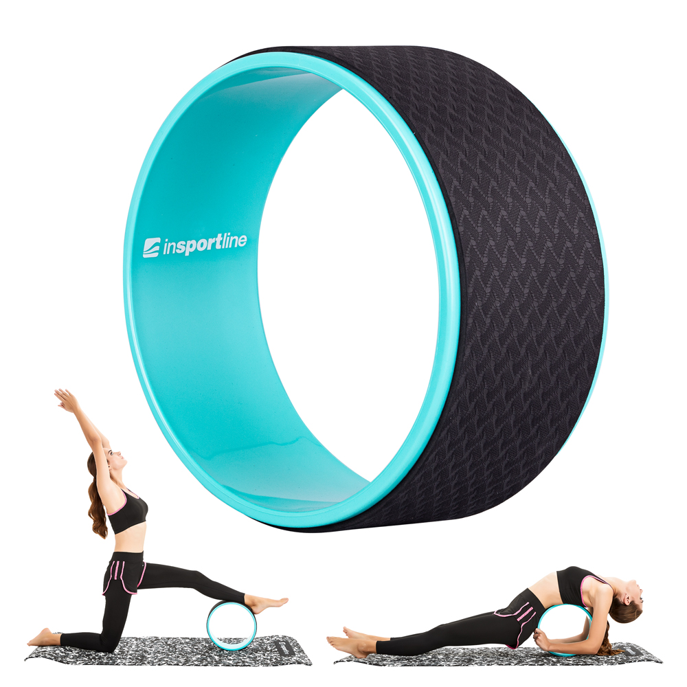 Yoga Stretch Roller Wheel Insportline Jovy