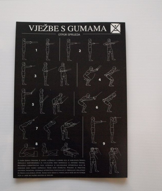 Brošura - vježbe s gumama