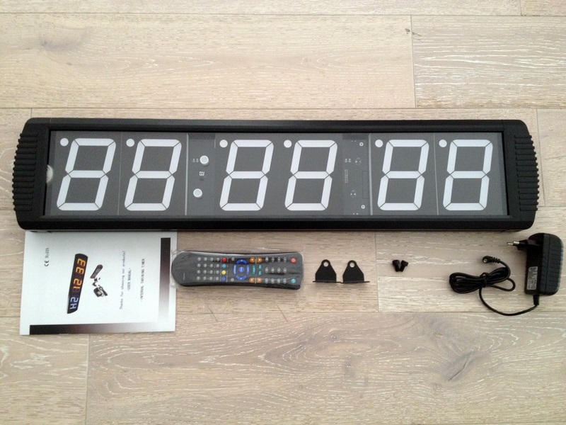 Crossfit interval gym timer 74 x 16 x 4,5 cm
