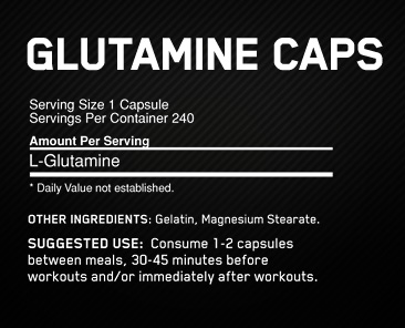 Glutamine - 240 kapsula