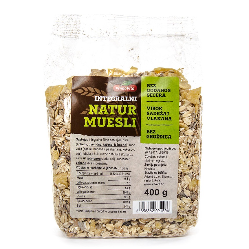 Integralni Natur musli - 1 kg