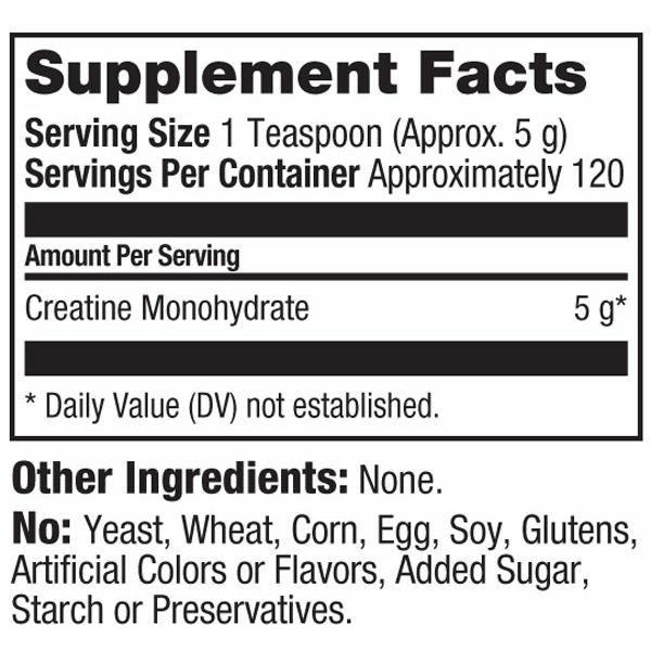 Creatine Monohydrate - 600 g